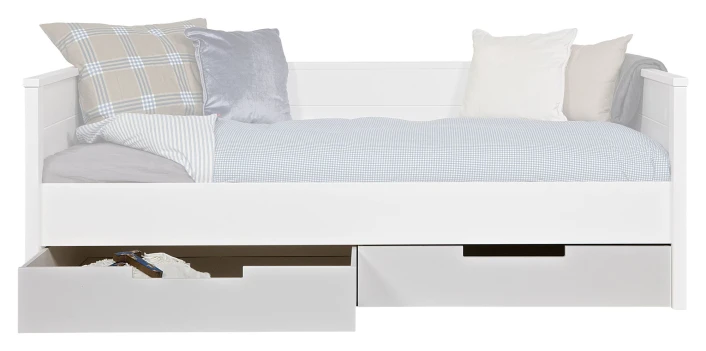 Woood Jade Kids Sengeskuffer - Hvit Furu 1 Woood Jade Kids Sengeskuffer - Hvit Furu