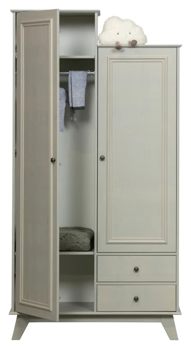 Woood Lily Kids Garderobeskap - Clay 2 Woood Lily Kids Garderobeskap - Clay - Bilde 2