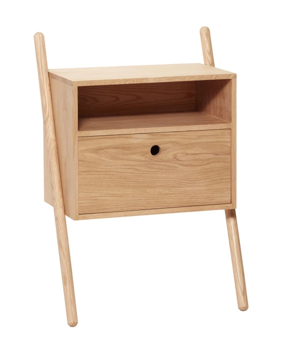 Hübsch Sengebord M. Skuffe - Natur 2 Hübsch Sengebord M. Skuffe - Natur - Bilde 2