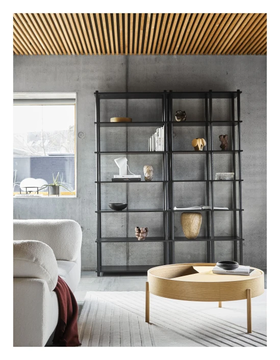 WOUD - Elevate Reolsystem 5, Sort 2 WOUD - Elevate Reolsystem 5, Sort - Bilde 2