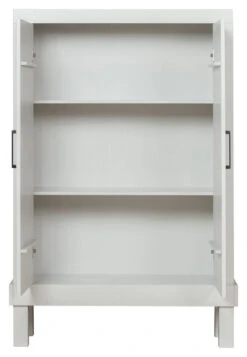 Bonk Hylle M. Dører - Pine Mist -UNOLIVING Butikk basiclabel bonk reol m laager pine mist EE03066 5 2425