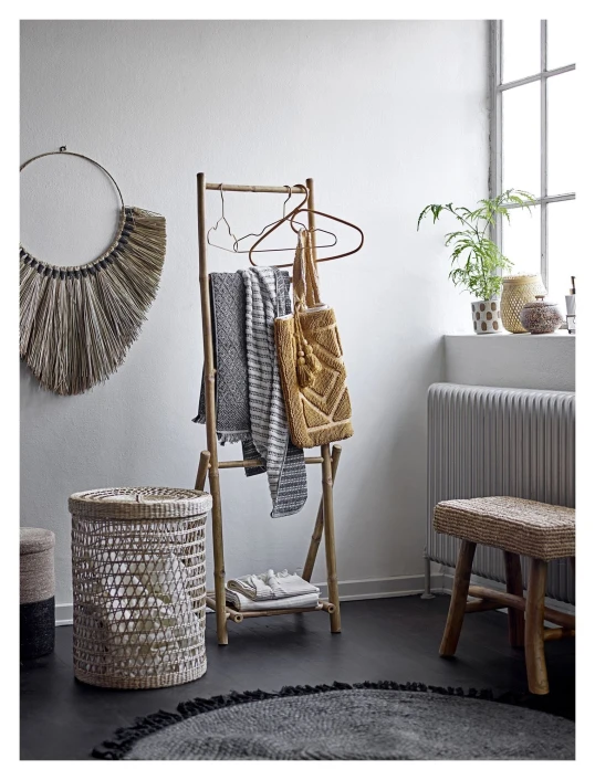 Bloomingville Kurv M/lokk - Natur 2 Bloomingville Kurv M/lokk - Natur - Bilde 2