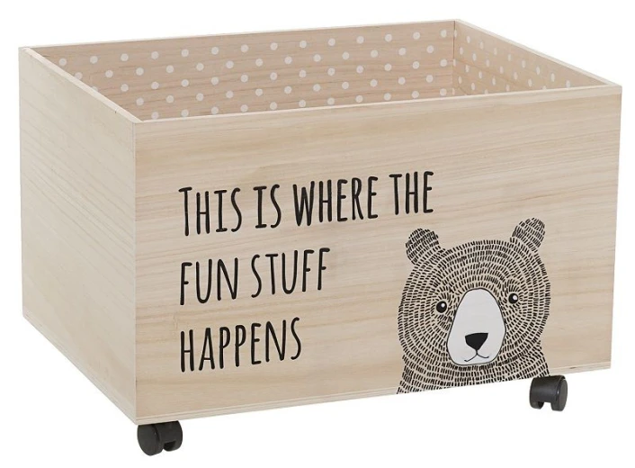 Bloomingville Mini - Oppbevaringskasse - Lyst Tre D:45 2 Bloomingville Mini - Oppbevaringskasse - Lyst Tre D:45 - Bilde 2