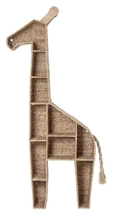 Bloomingville Mini Bokreol Giraff - Naturflett 1 Bloomingville Mini Bokreol Giraff - Naturflett