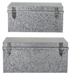 Bloomingville Oppbevaringskasse M/lokk - Metall