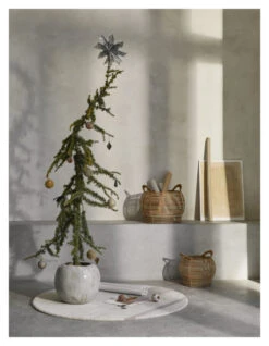 Broste Copenhagen Safi Rotting Kurv Sett - Natur -UNOLIVING Butikk broste copenhagen safi rattan kurve saet natur kurve BS00591 3 b70a