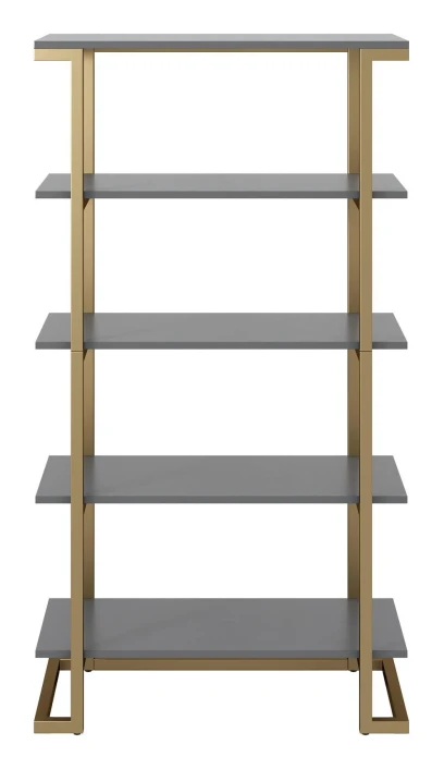 Camila Hylle M. 5 Hyller - Grafittgrå 1 Camila Hylle M. 5 Hyller - Grafittgrå