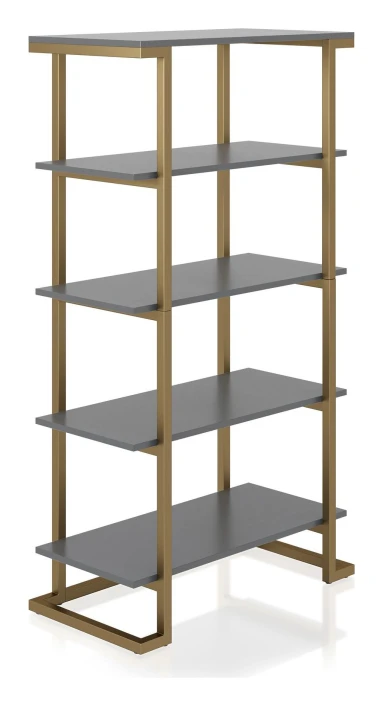 Camila Hylle M. 5 Hyller - Grafittgrå 3 Camila Hylle M. 5 Hyller - Grafittgrå - Bilde 3