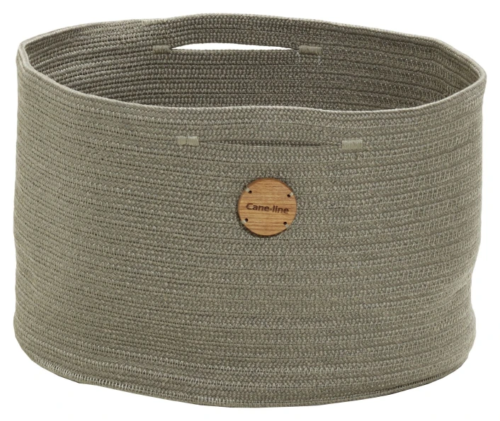 Cane-line Soft Rope Kurv Mellem, Ø 40 Cm , Taupe 1 Cane-line Soft Rope Kurv Mellem, Ø 40 Cm , Taupe