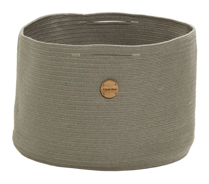 Cane-line Soft Rope Kurv Stor, Ø 50 Cm, Taupe