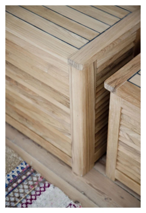 Cinas - Classic Skittentøykurv Stor - Teak 4 Cinas - Classic Skittentøykurv Stor - Teak - Bilde 4