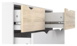 Delta Kommode - Hvit - H: 100,9 -UNOLIVING Butikk delta kommode hvid kommoder TV04686 4 7d28