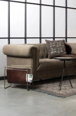 Dutchbone - Scholar Magasinholder - Skinn 12 Dutchbone - Scholar Magasinholder - Skinn -UNOLIVING Butikk dutchbone scholar magasinholder laeder magasinholdere DB00253 8 9148