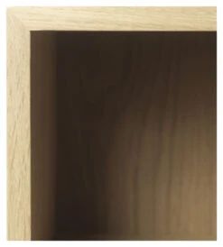 A152 Hylle 113x122 - Eik -UNOLIVING Butikk fdb moebler a152 reol 113x122 eg FD00751 4 d87b