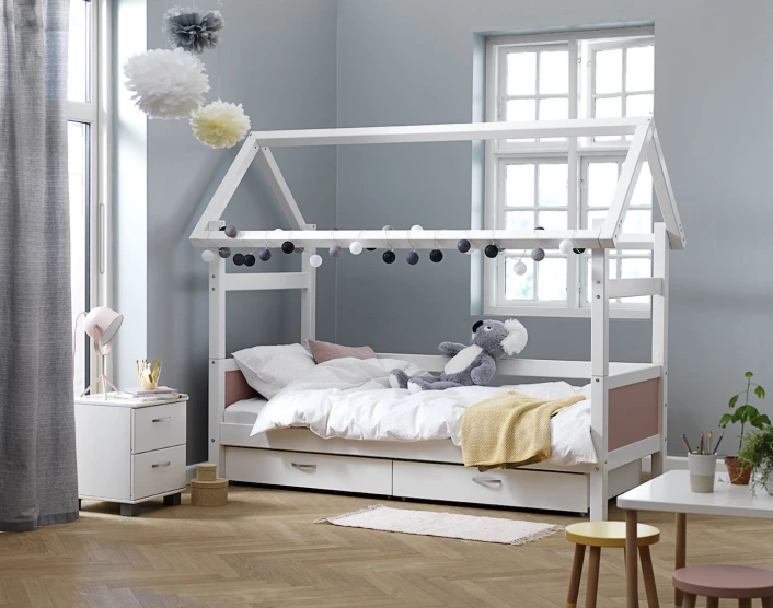 THUKA Nordic Kommode M/2 Skuffer - Hvit 4 THUKA Nordic Kommode M/2 Skuffer - Hvit - Bilde 4