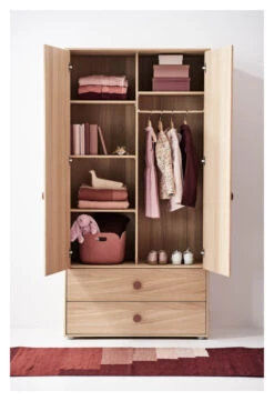 FLEXA - Popsicle Tøyskap Cherry 202x101cm -UNOLIVING Butikk flexa popsicle klaedeskab cherry 202x101cm klaedeskab FL00646 7 8edb