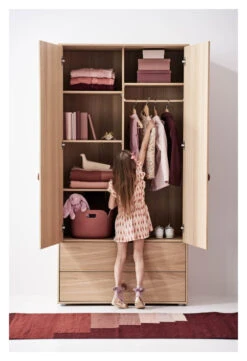 FLEXA - Popsicle Tøyskap Cherry 202x101cm -UNOLIVING Butikk flexa popsicle klaedeskab cherry 202x101cm klaedeskab FL00646 8 a288