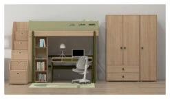 FLEXA - Popsicle Tøyskap Kiwi 202x101cm -UNOLIVING Butikk flexa popsicle klaedeskab kiwi 202x101cm klaedeskab FL00644 12 5c9d