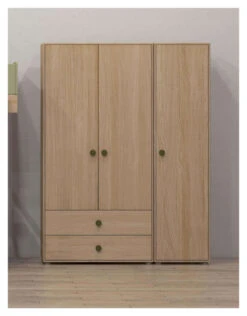 FLEXA - Popsicle Tøyskap Kiwi 202x101cm -UNOLIVING Butikk flexa popsicle klaedeskab kiwi 202x101cm klaedeskab FL00644 9 805d