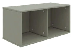 FLEXA Roomie Bokhylle M. 2 Rom, Lys Grønn