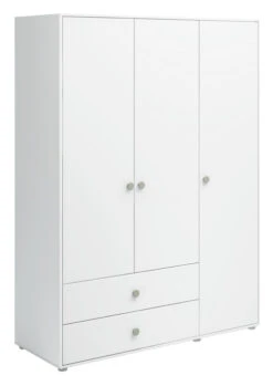 Roomie Garderobeskap M. 3 Dører - Grønn/Hvit 7 Roomie Garderobeskap M. 3 Dører - Grønn/Hvit -UNOLIVING Butikk flexa roomie garderobeskab m 3 laager groenhvid FL01240 3 f4b9