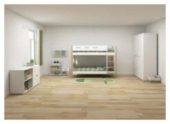 Roomie Garderobeskap M. 3 Dører - Hvit/Eik 6 Roomie Garderobeskap M. 3 Dører - Hvit/Eik -UNOLIVING Butikk flexa roomie garderobeskab m 3 laager hvideg FL01243 2 2ecf