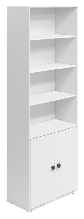 Roomie Maxi-reol M. 2 Dører - Hvit/Grønn 3 Roomie Maxi-reol M. 2 Dører - Hvit/Grønn - Bilde 3
