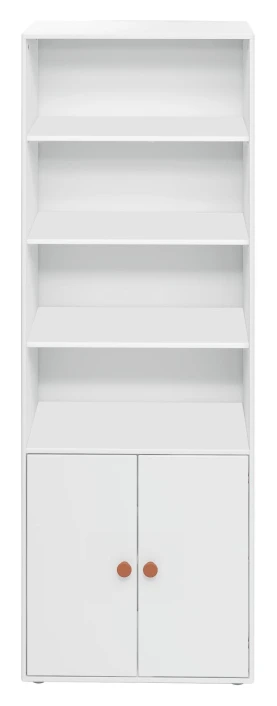 Roomie Maxi-reol M. 2 Dører - Rosa/Hvit 1 Roomie Maxi-reol M. 2 Dører - Rosa/Hvit