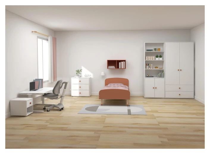 Roomie Maxi-reol M. 2 Dører - Rosa/Hvit 2 Roomie Maxi-reol M. 2 Dører - Rosa/Hvit - Bilde 2