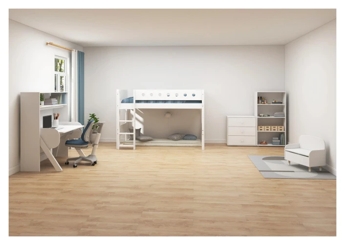 Roomie Midi-reol - Hvit 2 Roomie Midi-reol - Hvit - Bilde 2