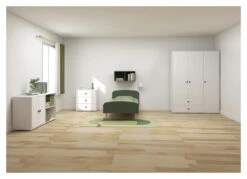 Roomie Skap - Hvit/Grønn 8 Roomie Skap - Hvit/Grønn -UNOLIVING Butikk flexa roomie skab hvidgroen FL01226 4 bafa