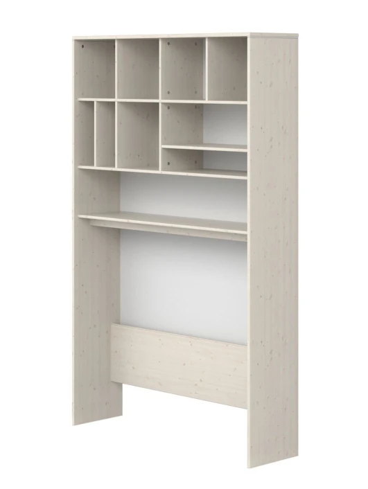 FLEXA - Study - Hutch H:203 Cm - Hvitpigmentert 1 FLEXA - Study - Hutch H:203 Cm - Hvitpigmentert