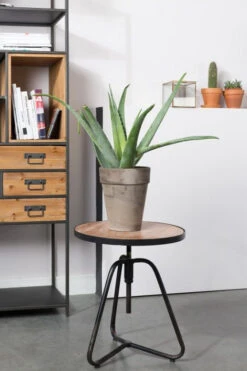 Homii - Samuel Reol M/4 Skuffer - Natur/grå -UNOLIVING Butikk homii samuel reol m4 skuffer naturgraa reoler ZU01316 9 02cb