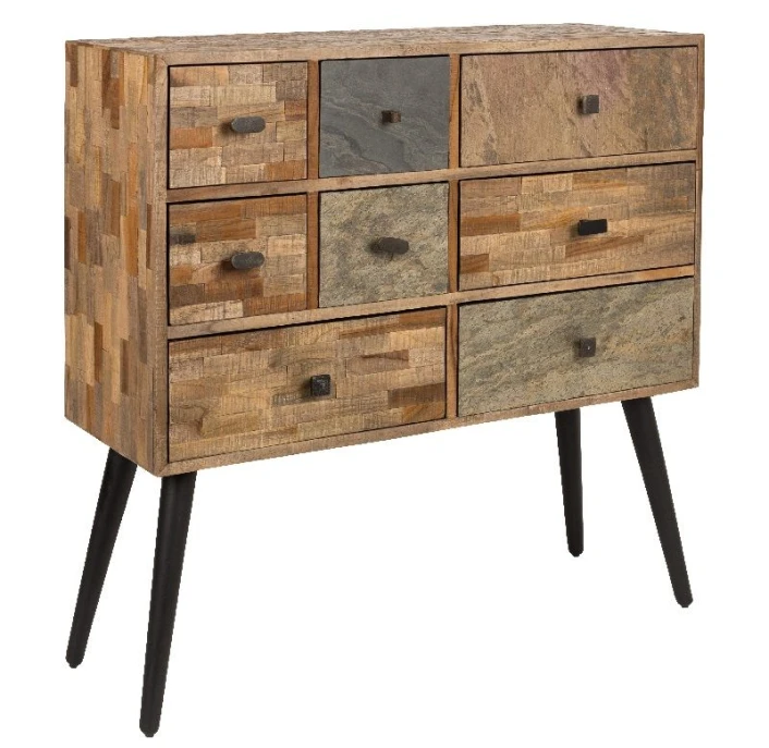 Homii - Dresser M. 8 Skuffer - Brun 1 Homii - Dresser M. 8 Skuffer - Brun