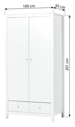 Hoppekids - Garderobeskap 15 Hoppekids - Garderobeskap -UNOLIVING Butikk hoppekids garderobeskab klaedeskab HK00075 6 7048