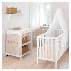 Hoppekids - Ida Stellebord M/reol 4 Hoppekids - Ida Stellebord M/reol -UNOLIVING Butikk hoppekids ida marie puslereol puslebord HK00098 2 521a