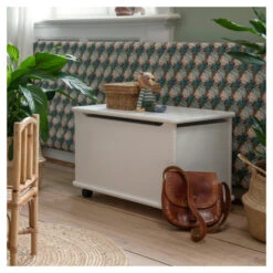 Hoppekids - Leketøyskiste Hvit -UNOLIVING Butikk hoppekids legetoejskiste hvid legetoejskasse HK00074 4 650e