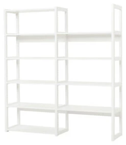 Hoppekids Storey Reol - 2 Seksjoner M. 8 Hyller 10 Hoppekids Storey Reol - 2 Seksjoner M. 8 Hyller -UNOLIVING Butikk hoppekids storey reol 2 sektioner m 8 hylder reol HK00597 1 8325