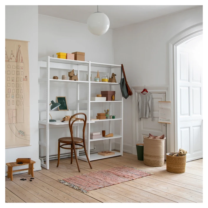 Hoppekids Storey Sett Med 8 Hyller Og Skriveplate, 80 Cm 4 Hoppekids Storey Sett Med 8 Hyller Og Skriveplate, 80 Cm - Bilde 4
