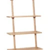 Hübsch Lean Displaystige/skrå Reol - Natur