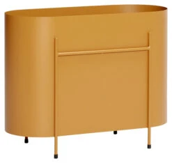Hübsch Oblong Plantekasse, Metall, Orange