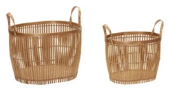 Hübsch Vantage Kurvsæt M/hank - Bambus