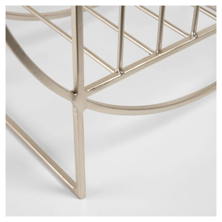 Kave Home Aubrey Magasinholder - Gylden 4 Kave Home Aubrey Magasinholder - Gylden - Bilde 4