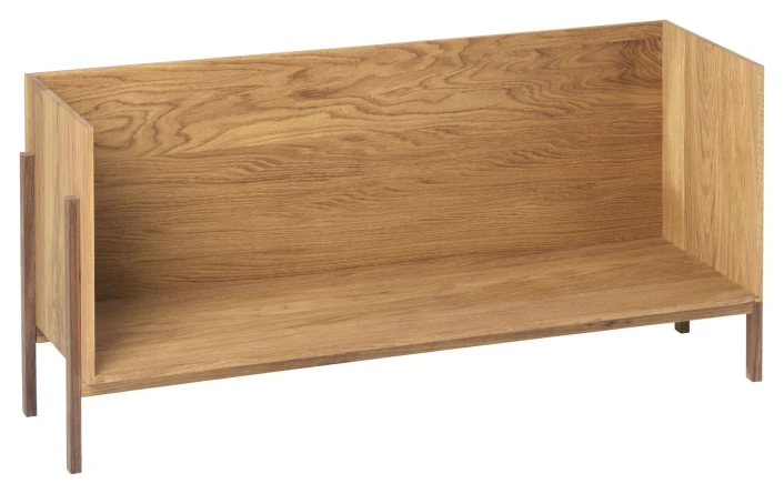 Kristina Dam Studio Stack Floor Shelf, Single - Eik 1 Kristina Dam Studio Stack Floor Shelf, Single - Eik