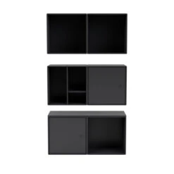Montana Mini Reol Modul - Antrasitt 12 Montana Mini Reol Modul - Antrasitt -UNOLIVING Butikk montana mini reol modul anthracite reoler MT00001 6 3a21