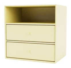 MONTANA Mini Hylle Modul M. 2 Skuffer - Camomile