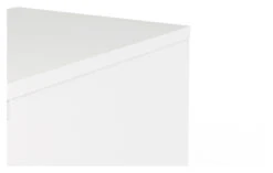 Naia Sengebord - Hvit Høyglans -UNOLIVING Butikk naia sengebord hvid hoejglans sengeborde TV04659 5 f2f5