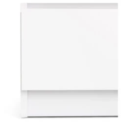 Naia Sengebord - Hvit Høyglans -UNOLIVING Butikk naia sengebord hvid hoejglans sengeborde TV04659 6 6e4b