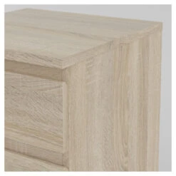 Nova Kommode - Lys Tre - 106,6x40,2 -UNOLIVING Butikk nova kommode lys trae m5 skuffer kommoder TV04523 3 fbef