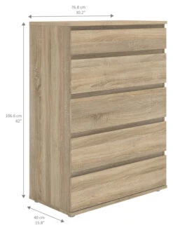 Nova Kommode - Lys Tre - 106,6x76,8 13 Nova Kommode - Lys Tre - 106,6x76,8 -UNOLIVING Butikk nova kommode lystrae kommoder TV04528 7 f63b